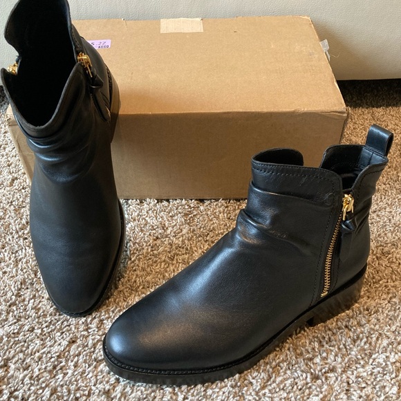 Cole Haan Slouch Shaft Ankle Boots - Picture 1 of 10